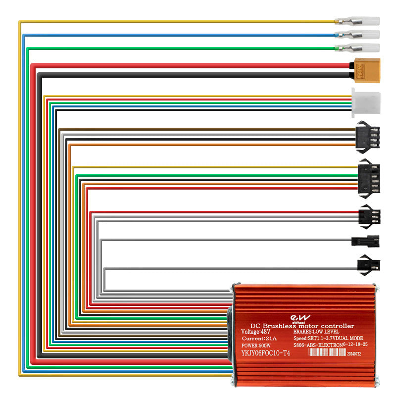 48V 21A 500W 6-12-18-25km/h (AVEC câble de limitation) Smartgyro Speedway/Rockway homologué