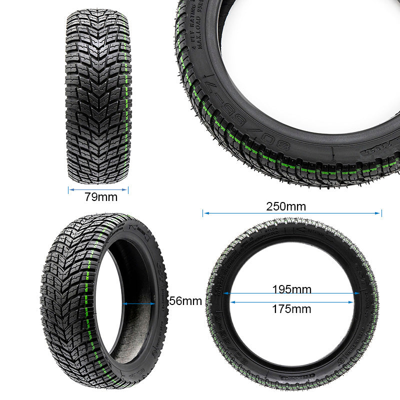 Pneu Tubeless 80/55-7 [CST]