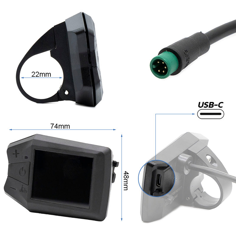 Kit electronique pour velo EWEBK-001