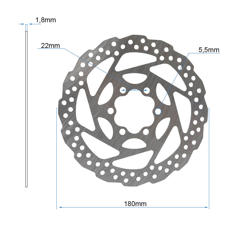 Disque de frein EWD003 - 180mm