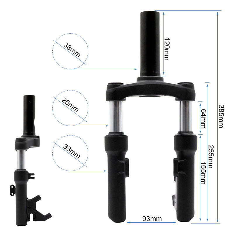 Fourche avant avec amortissement Niu KQi300P