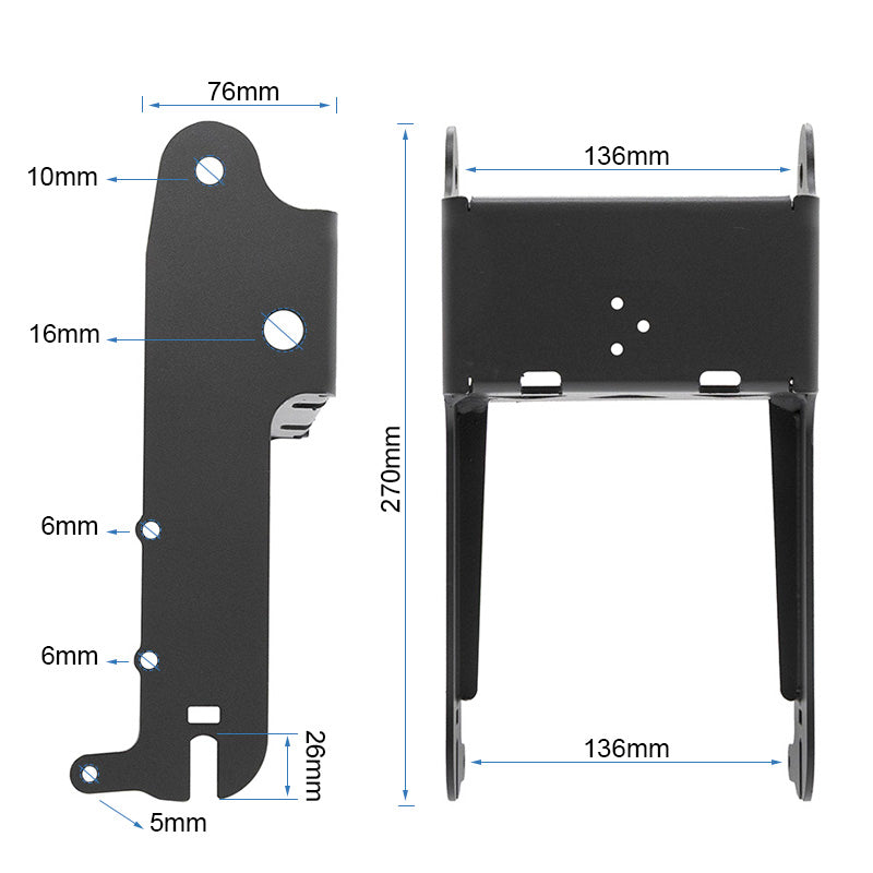Fourche arrière Kukirin G2