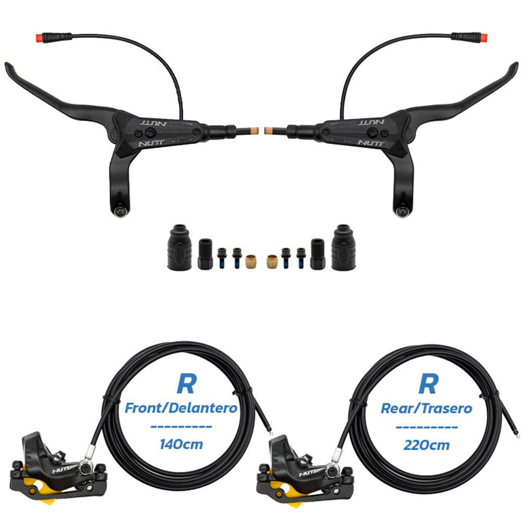 Kit de frein hydraulique noir Y5 Avant R arrière R [NUTT]