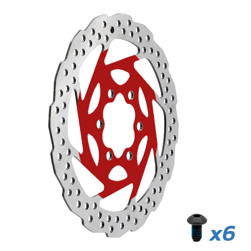 Disque de frein EWD003 - 140mm - rouge