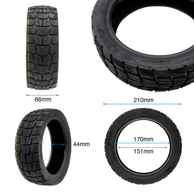 Pneu 8,5x3 tubeless tout-terrain EWHEEL RHINOTRACK