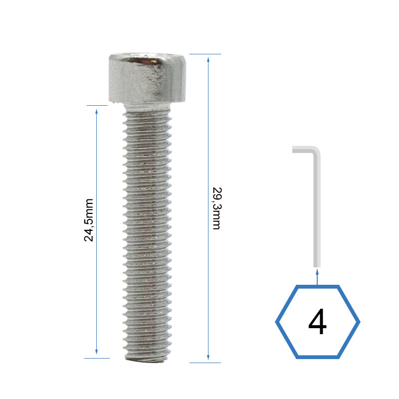 Vis de jante moteur Dualtron (non compatible avec le modèle Mini) – lot de 30 unités
