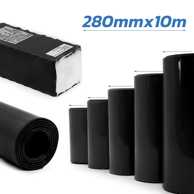 Thermoretractable noir 280m 10M