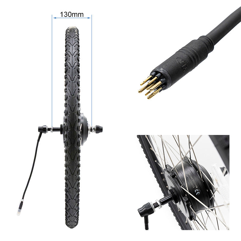 Moteur 36V 250W pour Velo Electrique 26 pouces (Inclut pneu)