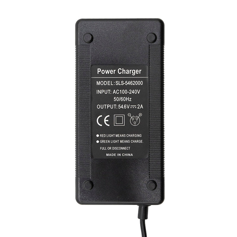 Chargeur 48V (sortie 54,6v) 2A connecteur DC 5,5x2,1mm
