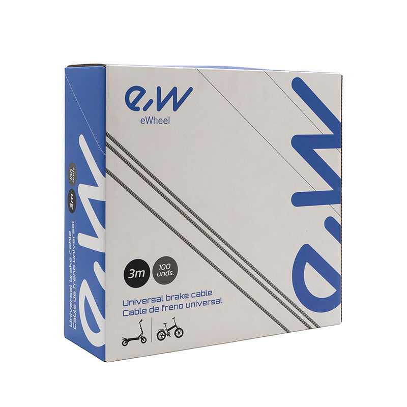 Câble de frein 3m acier inoxydable - 100 PCS