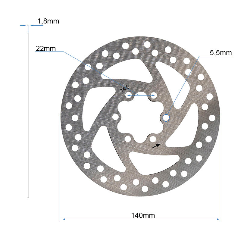 Kit de freins HIKERBOY FOXTROT PLUS