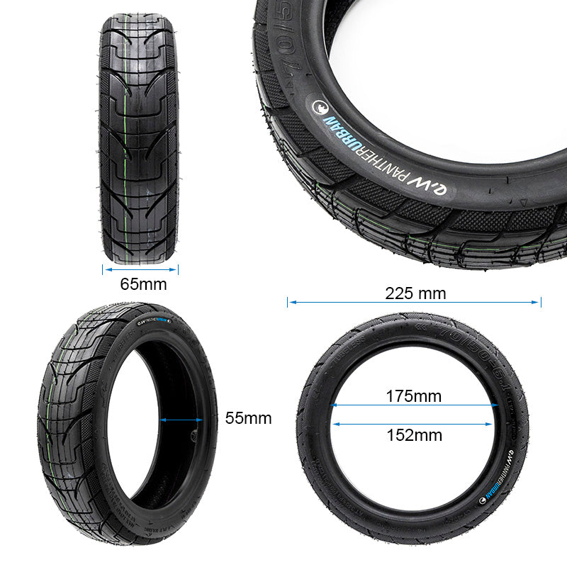 Pneu sans chambre à air 70/50-6,1 EWHEEL PANTHERURBAN