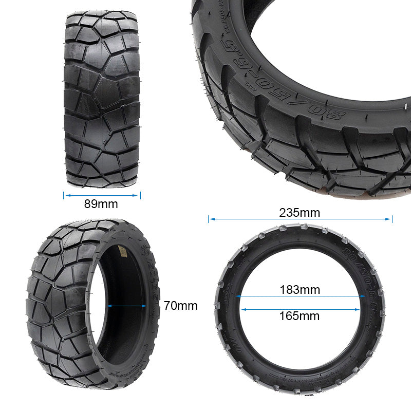 Pneu tubeless tout-terrain 80/50-6,5 EWHEEL RHINOTRACK