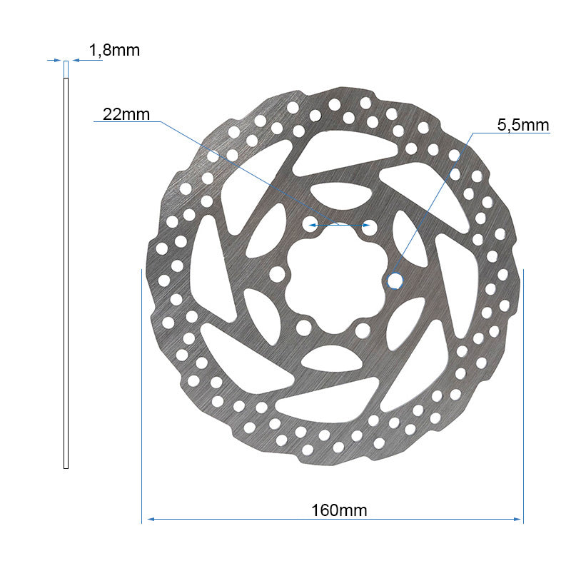 Disque de frein EWD003 - 160mm