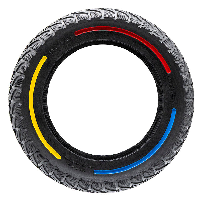 Roue pleine 10x2,5-6,1 [Cityneye] - tricolore