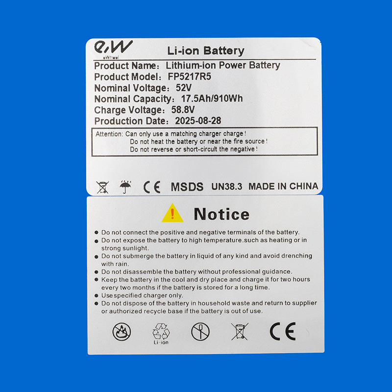 Batterie 52V 17,5Ah pour Dualtron Mini [Ewheel]