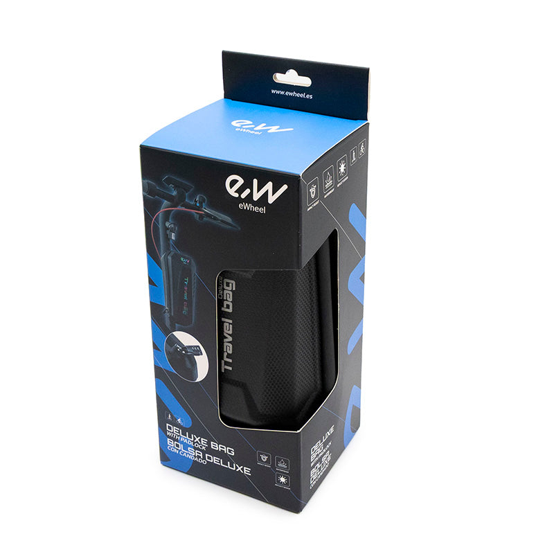 Sacoche premium noir avec velcro [Ewheel] - 3L