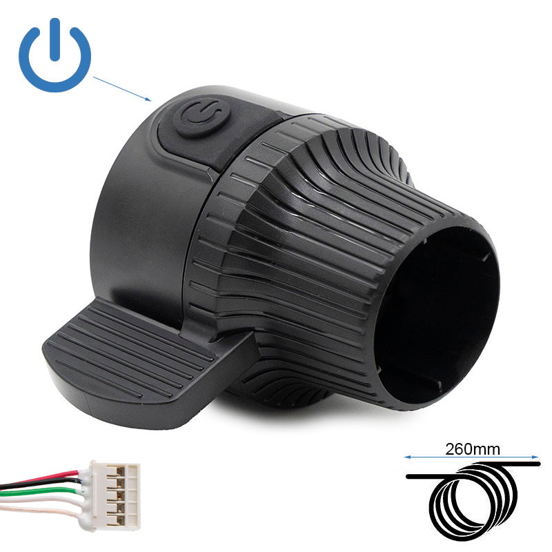 Accélérateur avec bouton d’alimentation Kukirin G2/G3/G4 (Sans logo)