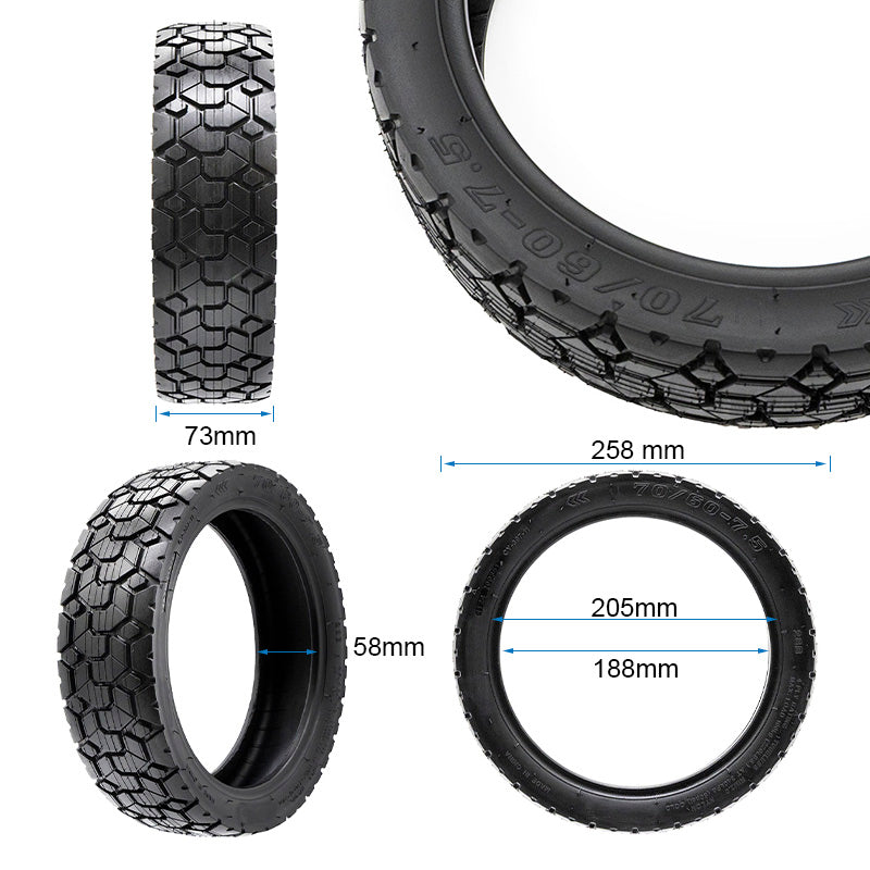 Pneu sans chambre à air 70/60-7,5 EWHEEL RHINOTRACK