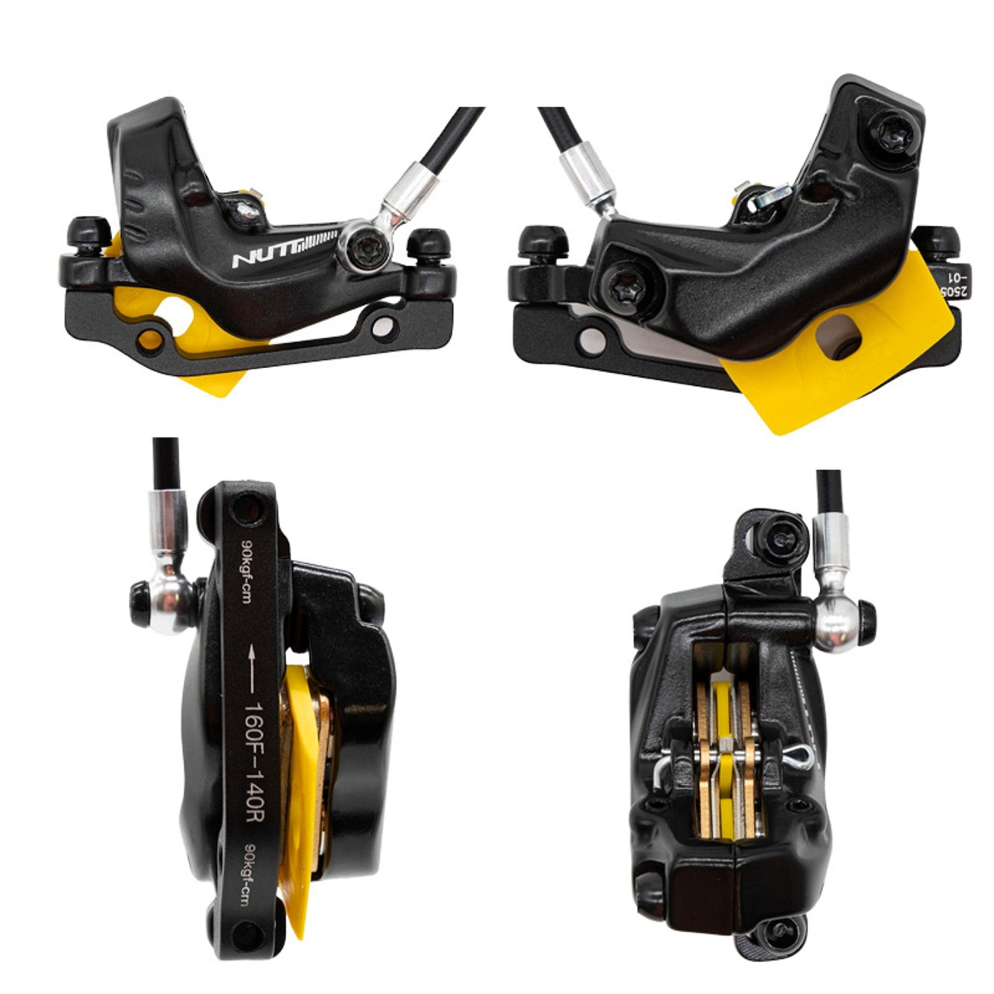 Kit de frein hydraulique noir Y5 Avant R arrière L [NUTT]