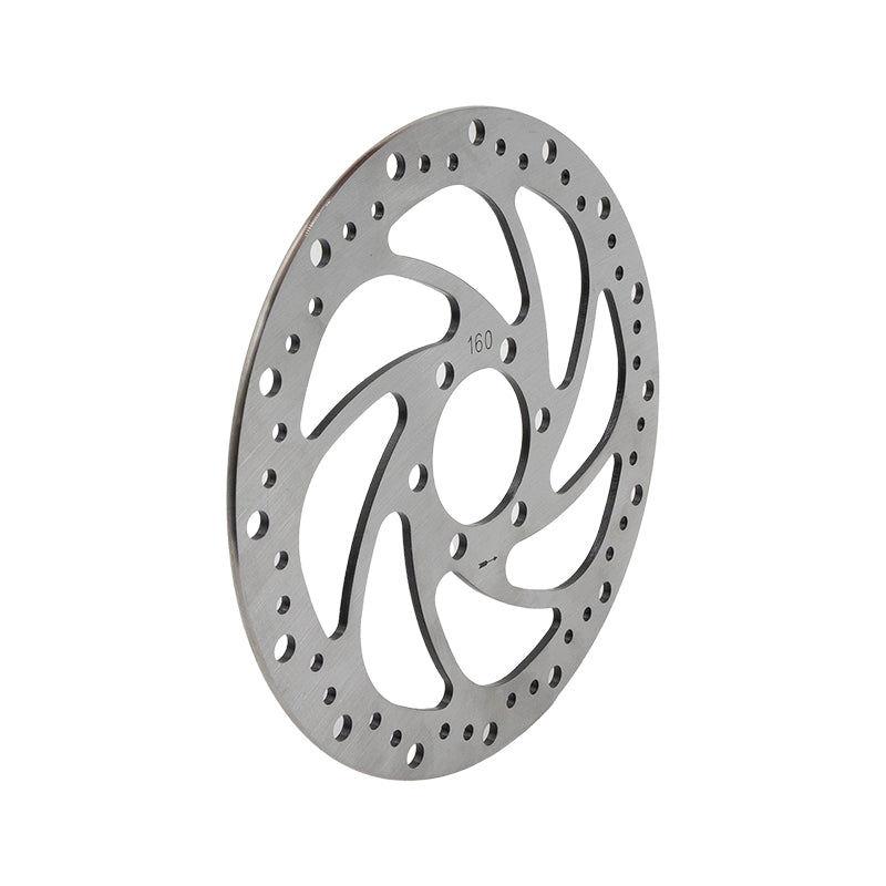 Disque de frein R6 160mm 6H argent - 48mm avec épaisseur 2,9mm