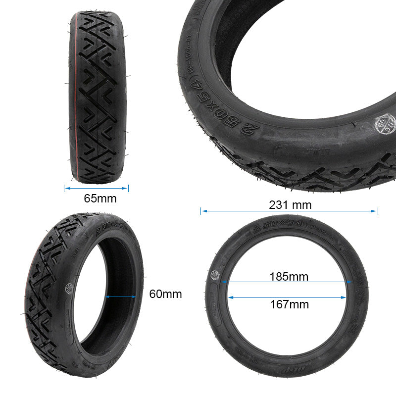 Pneu tubeless off-road 250×54