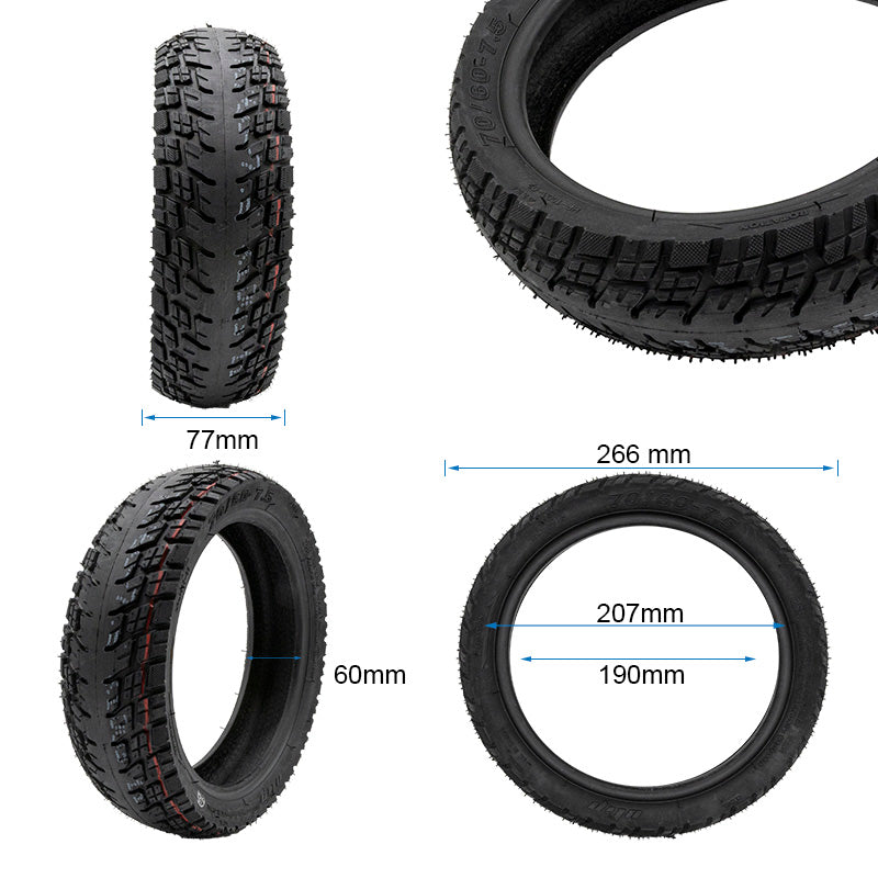 Pneu tubeless off-road 70/60-7,5