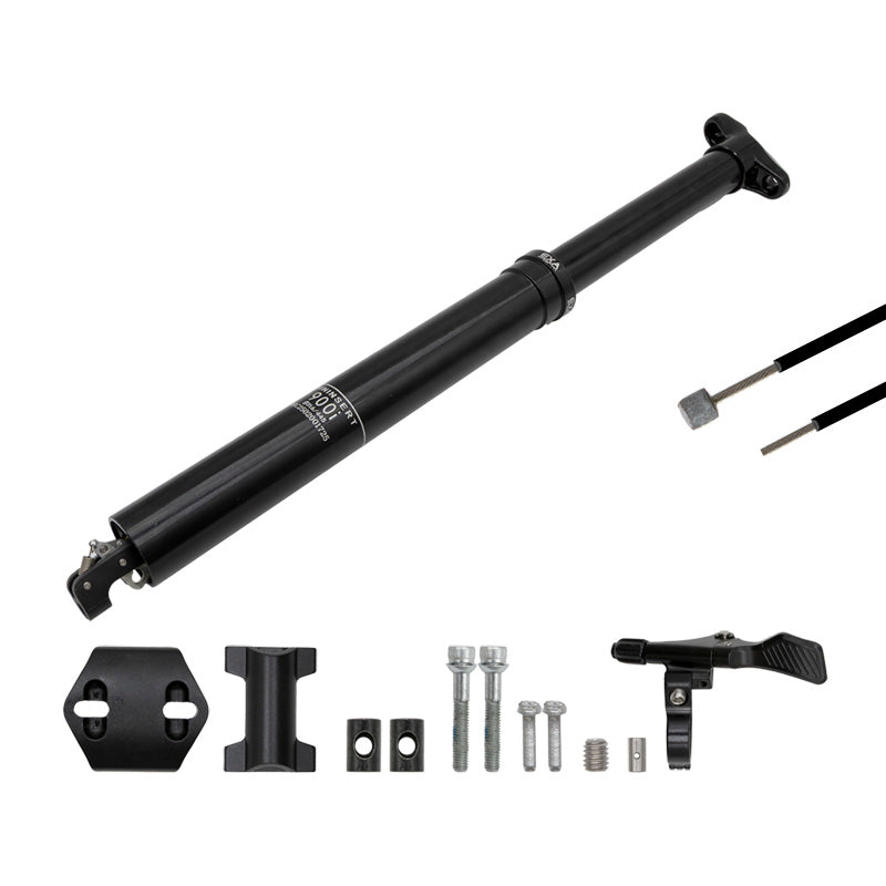 Tige de selle télescopique KMC avec commande à distance 150 mm TERRAM