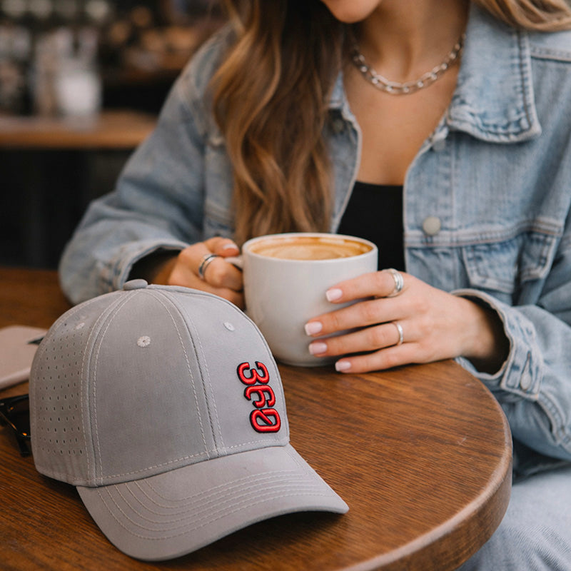 Casquette 360 gris