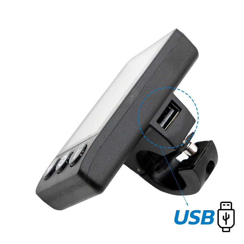 Écran S866 avec câble de connexion étanche avec port USB SmartGyro