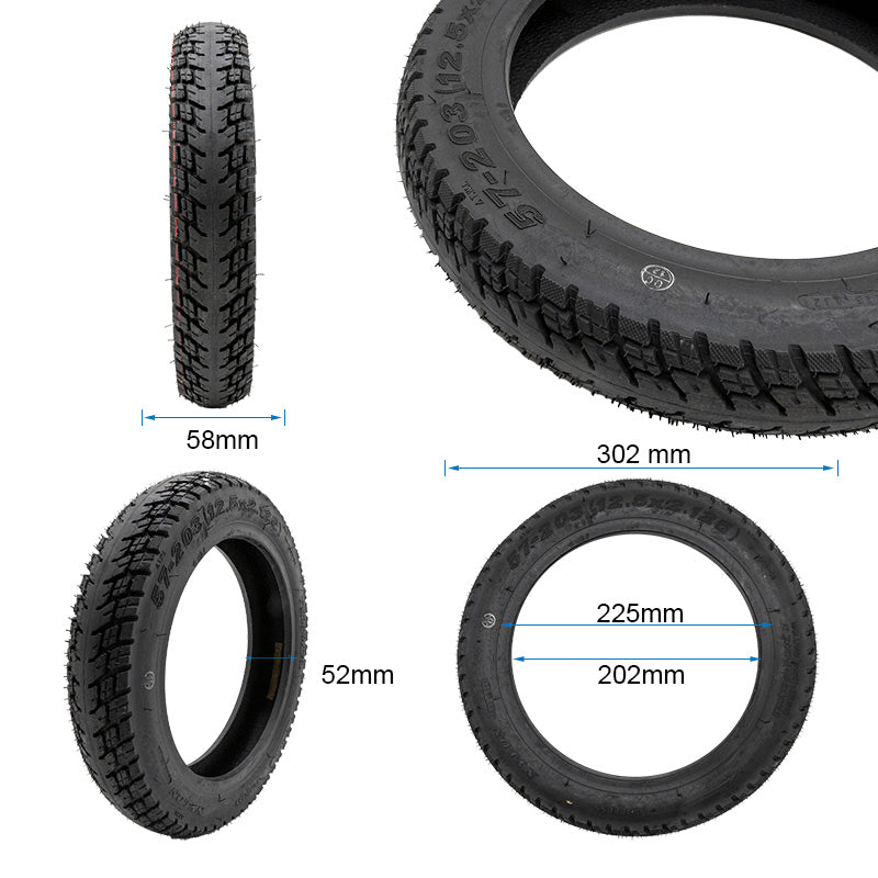 Pneu tubeless off-road 12,5x2,125 (57-203)
