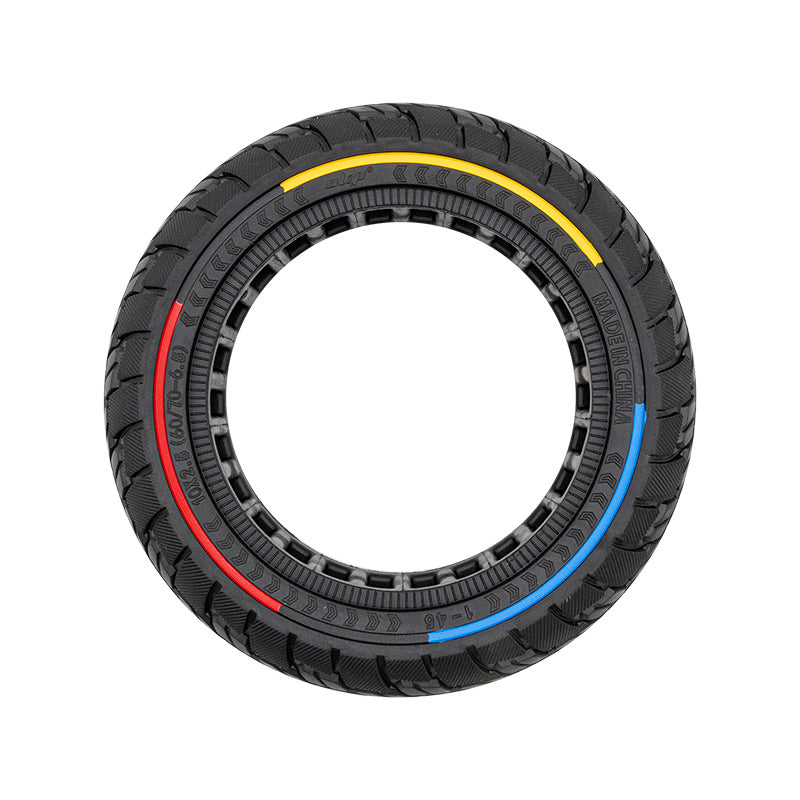 Roue pleine 10x2,5 (60/70-6,5) B45 – tricolore