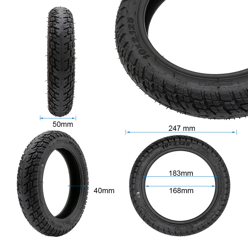 Pneu tubeless off-road 10x2,125-6