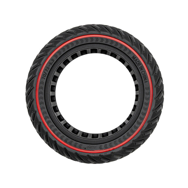 Pneu plein off-road 70/75-6,5 ligne rouge