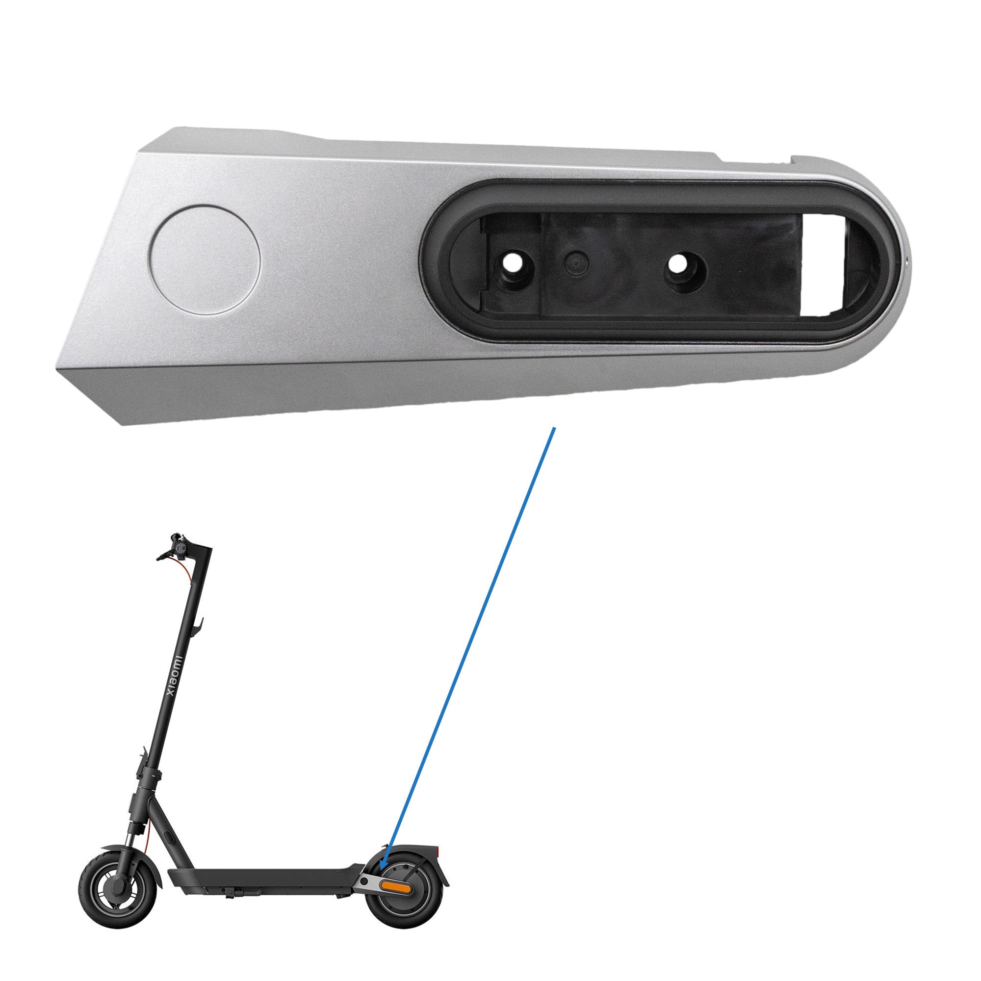 Cache fourche arrière-gauche Xiaomi Mi5 Pro