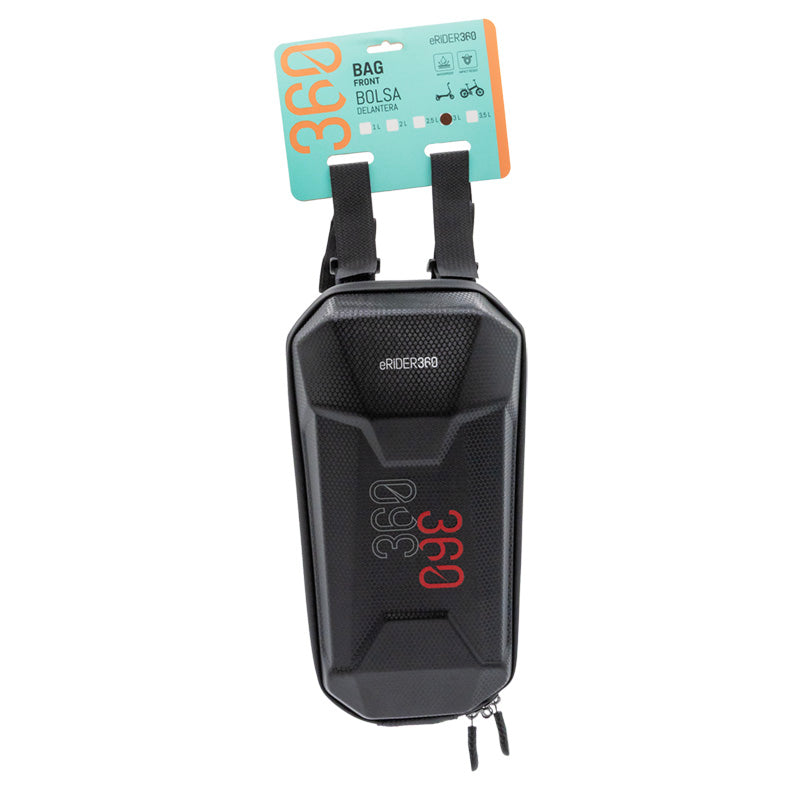 Sacoche deluxe eRIDER360 gris-rouge 2L
