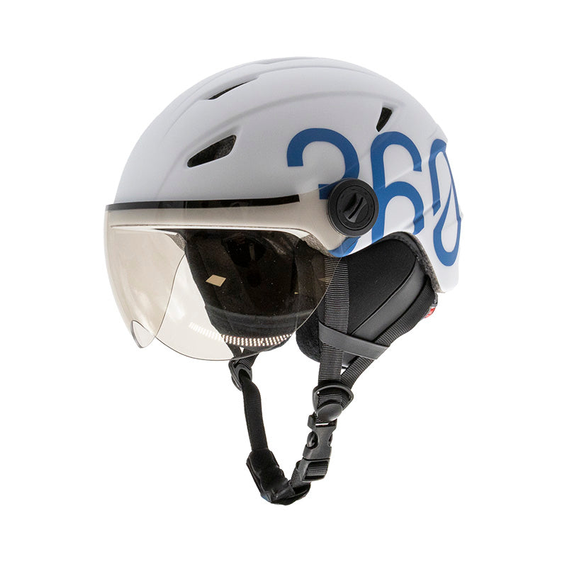 GLOOB Urban blanc - bleu M cache-oreilles amovibles