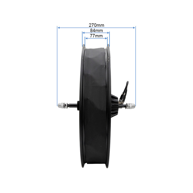 Moteur arrière 20x4,0 250W-80Nm GRANIT