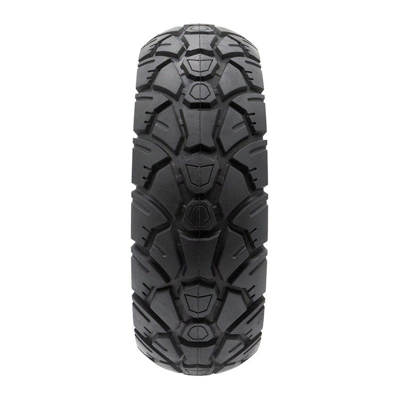 Pneu plein 10×3,0/255×80 (80/65-6) noire [Amitor]