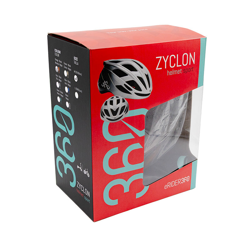 ZYCLON Sport gris - noir L