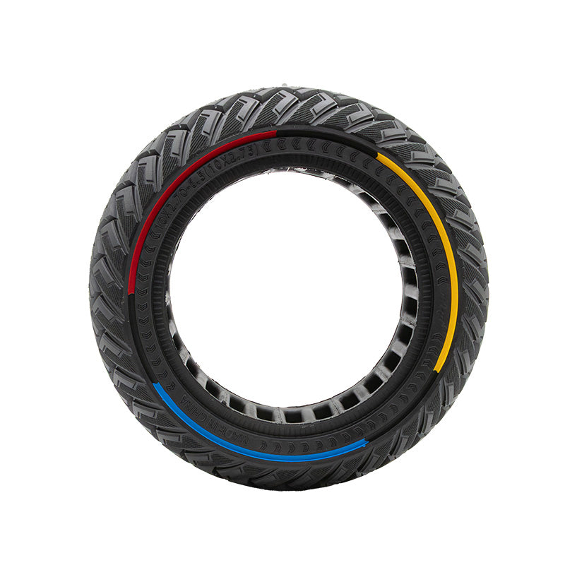 Pneu plein 10x2,70-6,5 (10X2,75) – tricolore