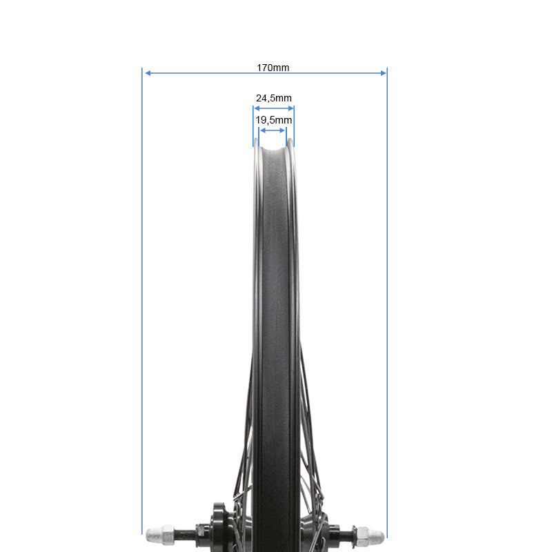 Roue avant 27,5x1,95 VENTIX/ARENOX/VENTIX PLUS/ARENOX PLUS