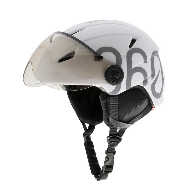 GLOOB Urban blanc - gris L cache-oreilles amovibles