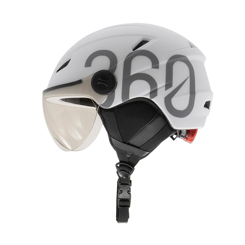 GLOOB Urban blanc - gris L cache-oreilles amovibles