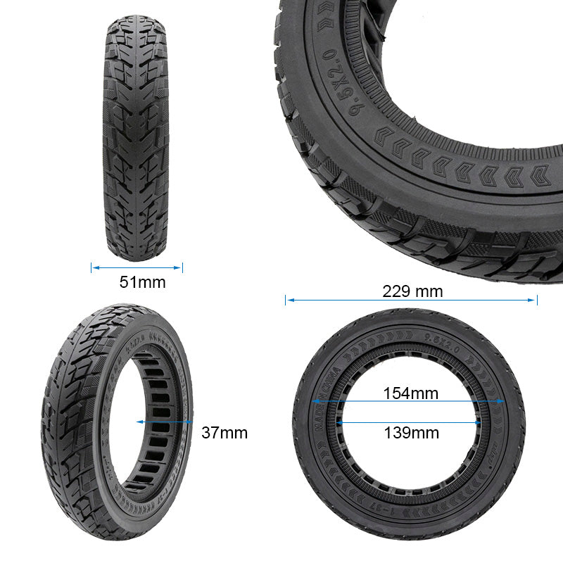 Pneu plein 9,5x2,0/9,2x2