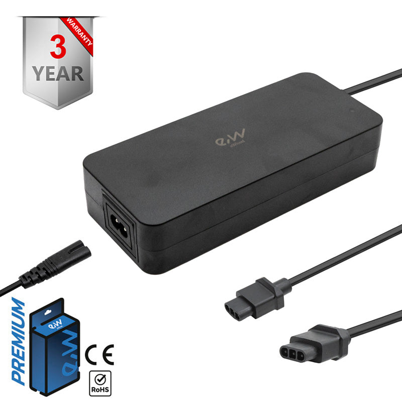 Chargeur premium 48V (sortie 53,2v) 2A pour NIU -connecteur SJT-125E