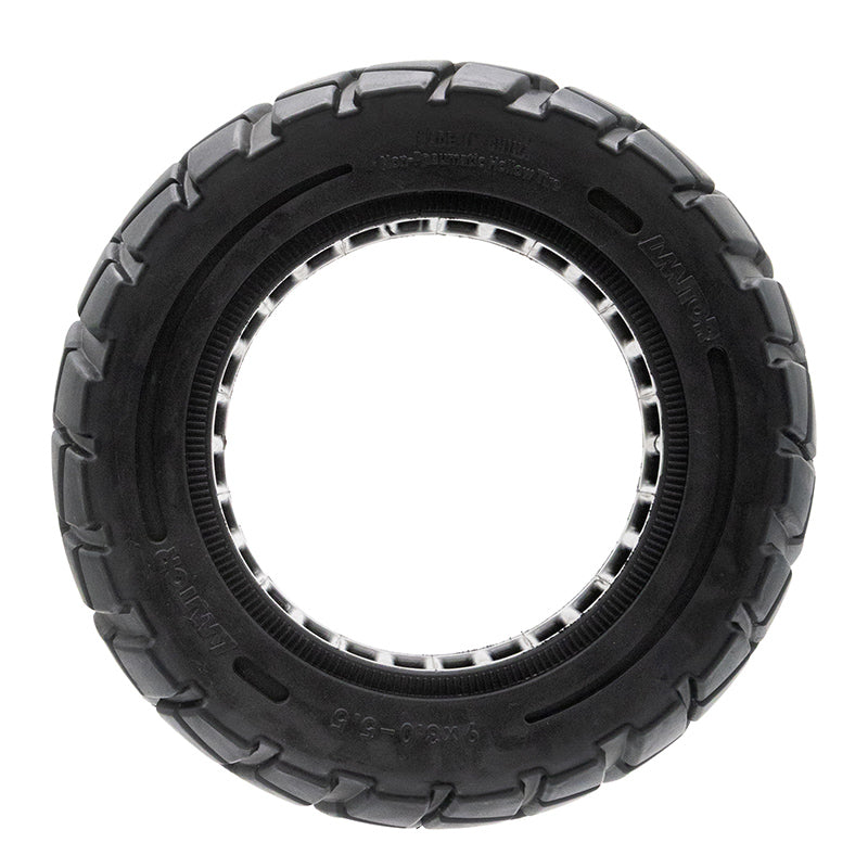 Pneu plein 9x3-5,5 ligne noire [Amitor]