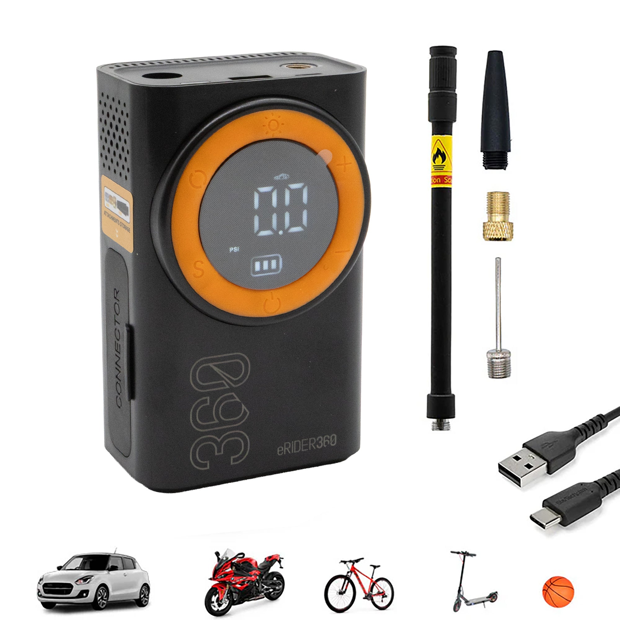 Gonfleur électrique portable