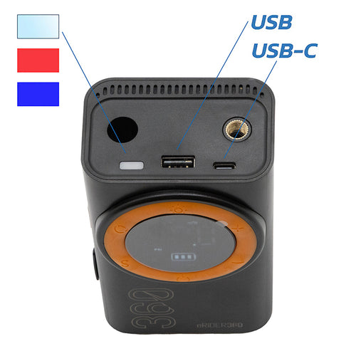 AIR-008 Gonfleur électrique portable fonction Power Bank