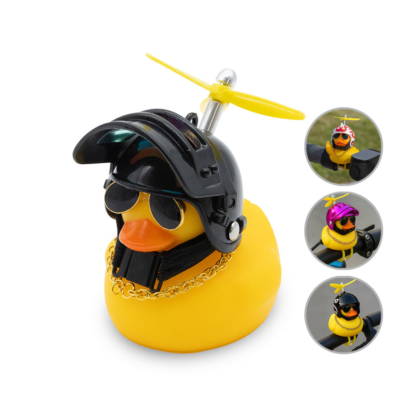 Canard casque hélice noir